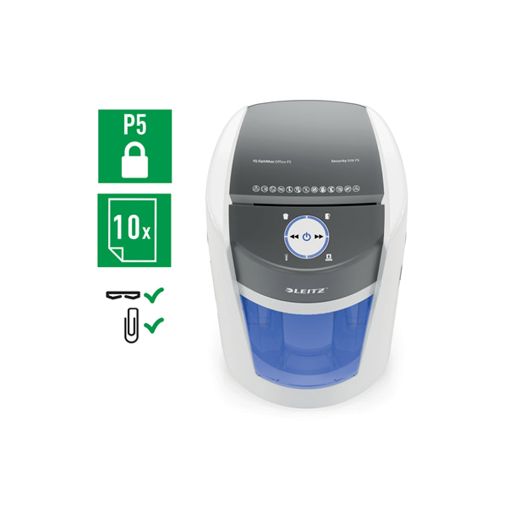 Destruidora Particulas 2x15mm Leitz Optimax Office P5 10Fls