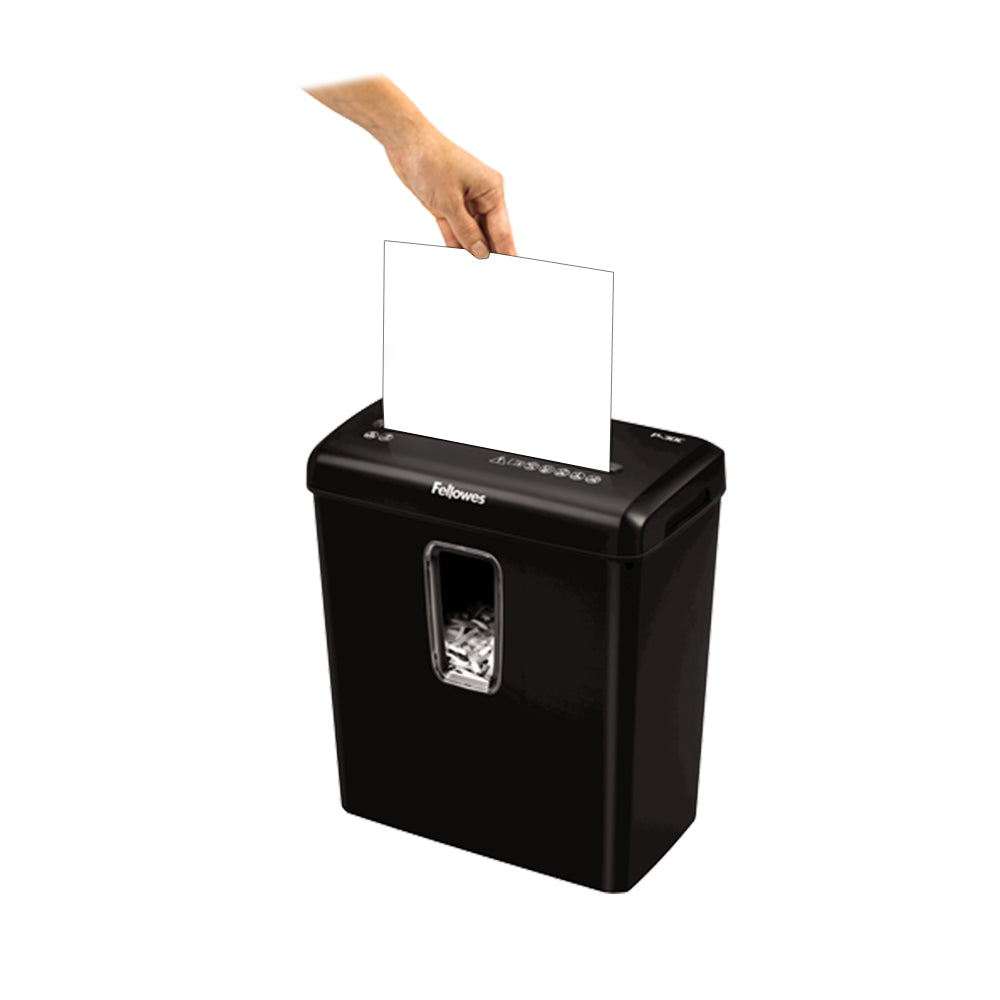 Destruidora Particulas 4x34mm Fellowes P-30C Preto P4 6Fls