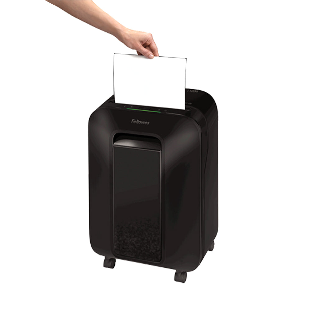 Destruidora Particulas 4x12mm Fellowes LX210 Preto P4 16Fls