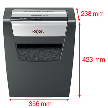 Destruidora Particulas 5x42mm Rexel Momentum X312 P3 12Fls