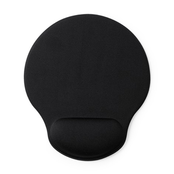Tapete Rato c/ Apoio Pulso Preto