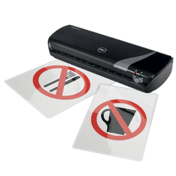 Plastificadora A4 75mic Quente Inspire+ GBC Preto