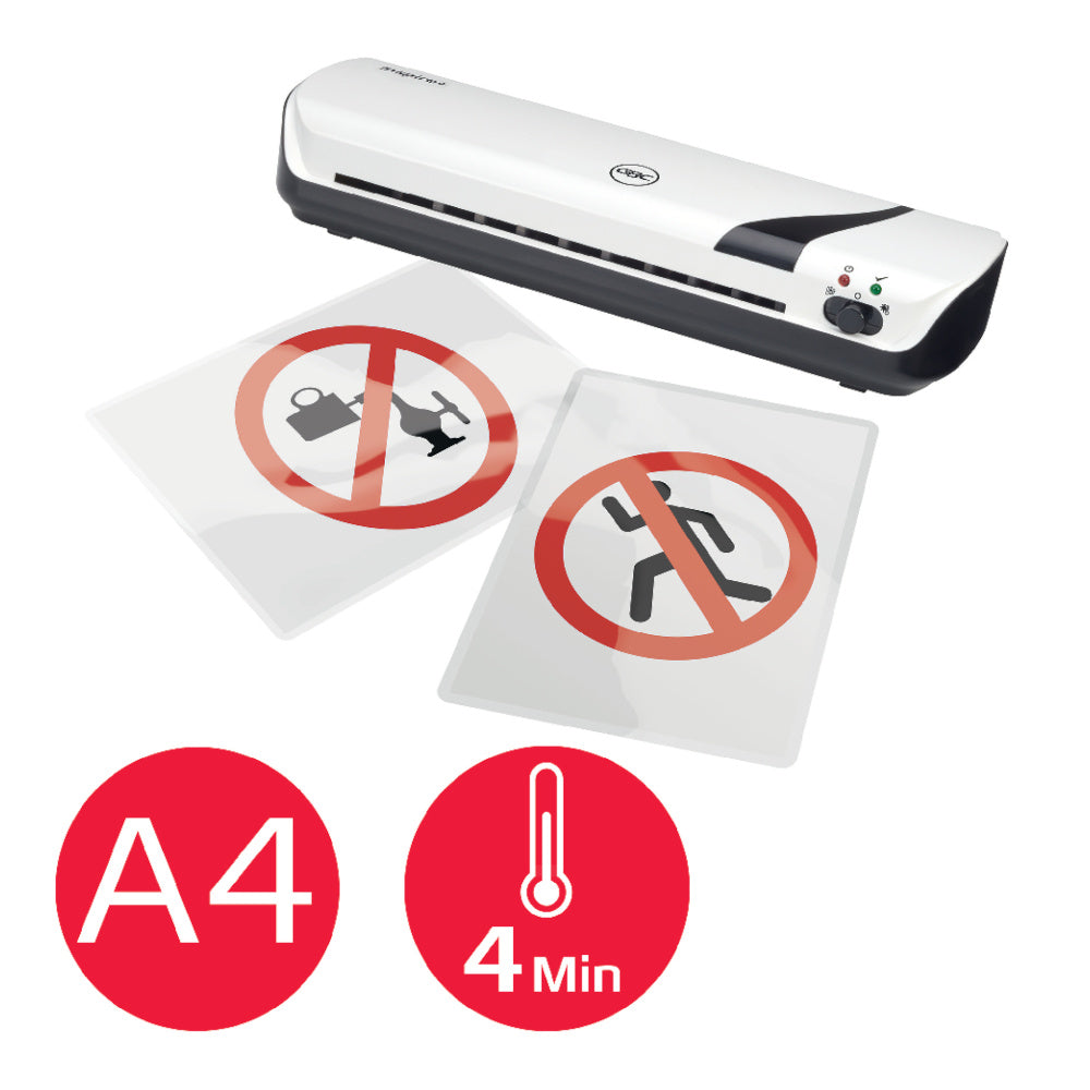 Pack Plastificadora Inspire+ A4 125mic + Cisalha A4 Branco