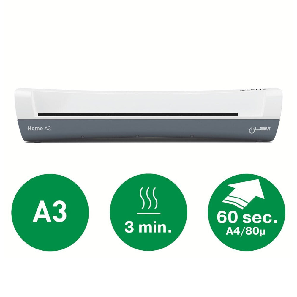 Plastificadora A3 125mic Quente Leitz Ilam Home