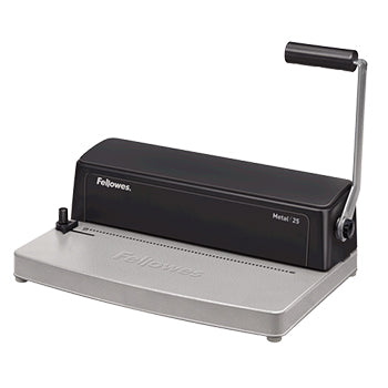 Encadernadora Espiral Metal 25 Manual 450 Folhas Passo:5:1