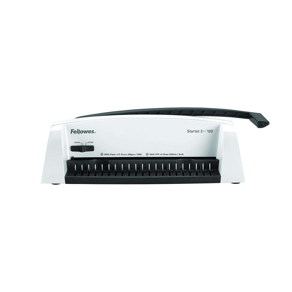 Encadernadora Espiral Plástico Manual 120Folhas Starlet 2+