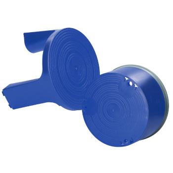 Tamborete/Escadote Plástico 2 Niveis 45cm Altura Azul