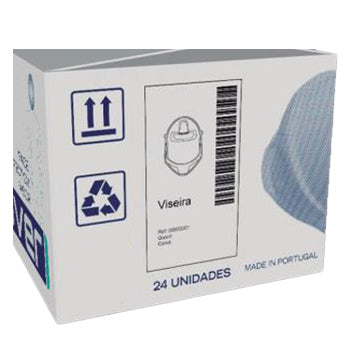 Viseira Facial Proteção Individual Autorizada ASAE 1un