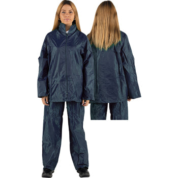 Fato Chuva com Forro Tamanho XXL Azul Escuro