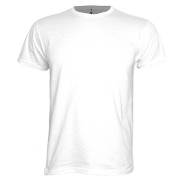 T-Shirt Criança Algodão 155g Branco Tamanho 7/8