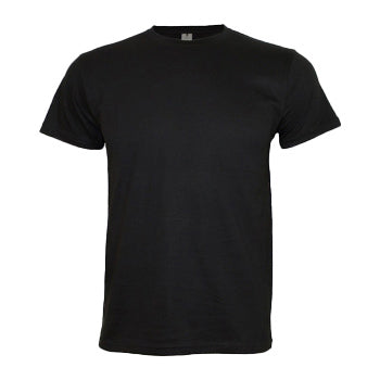 T-Shirt Adulto Algodão 190g Preto Tamanho XXL