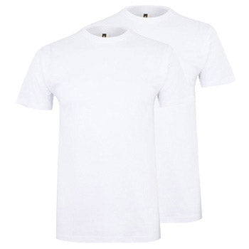 Kit Amostra - T-Shirt Criança Branco Vários Tamanhos 6un
