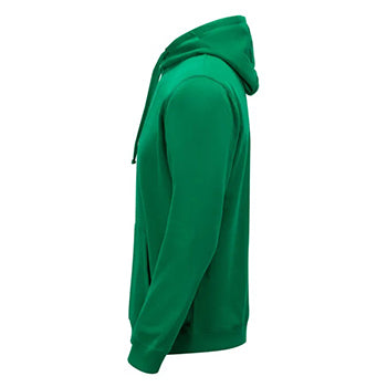 Sweatshirt Capuz Adulto Verde Kelly Tamanho S