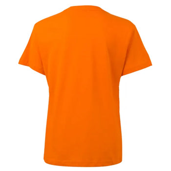 T-Shirt Criança Algodão 155g Laranja Tamanho 9/11