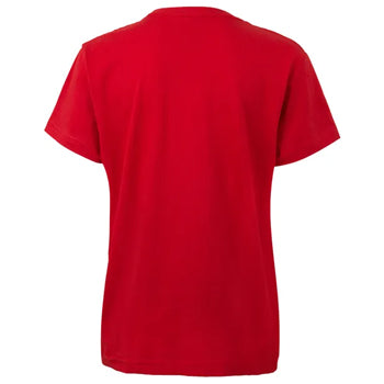 T-Shirt Criança Algodão 155g Vermelho Tamanho 9/11