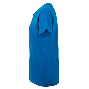 T-Shirt Criança Algodão 155g Azul Turquesa Tamanho 12/14