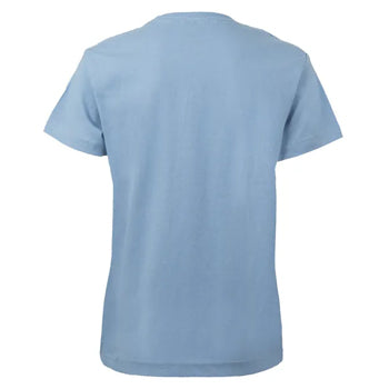 T-Shirt Criança Algodão 155g Azul Fog Tamanho 3/4