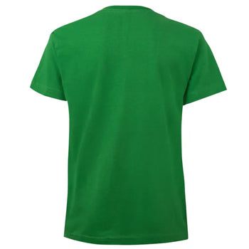 T-Shirt Criança Algodão 155g Verde Kelly Tamanho 7/8