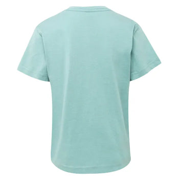 T-Shirt Criança Algodão 155g Verde Pastel Tamanho 9/11