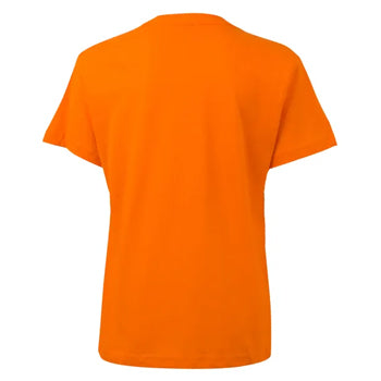 T-Shirt Criança Algodão 155g Laranja Tamanho 3/4 Pack 2un