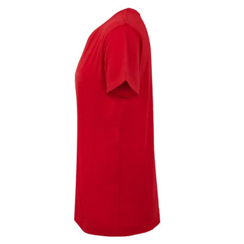 T-Shirt Criança Algodão 155g Vermelho Tamanho 5/6 Pack 2un
