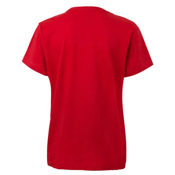 T-Shirt Criança Algodão 155g Vermelho Tamanho 9/11 Pack 2un