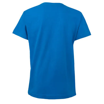 T-Shirt Criança Algodão 155g Azul Turquesa Tam 3/4 Pack2