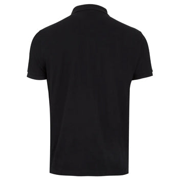 Polo Manga Curta Adulto Preto Tamanho XL
