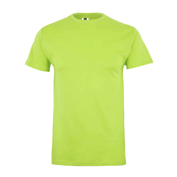 T-Shirt Adulto Algodão 155g Verde Lima Tamanho L