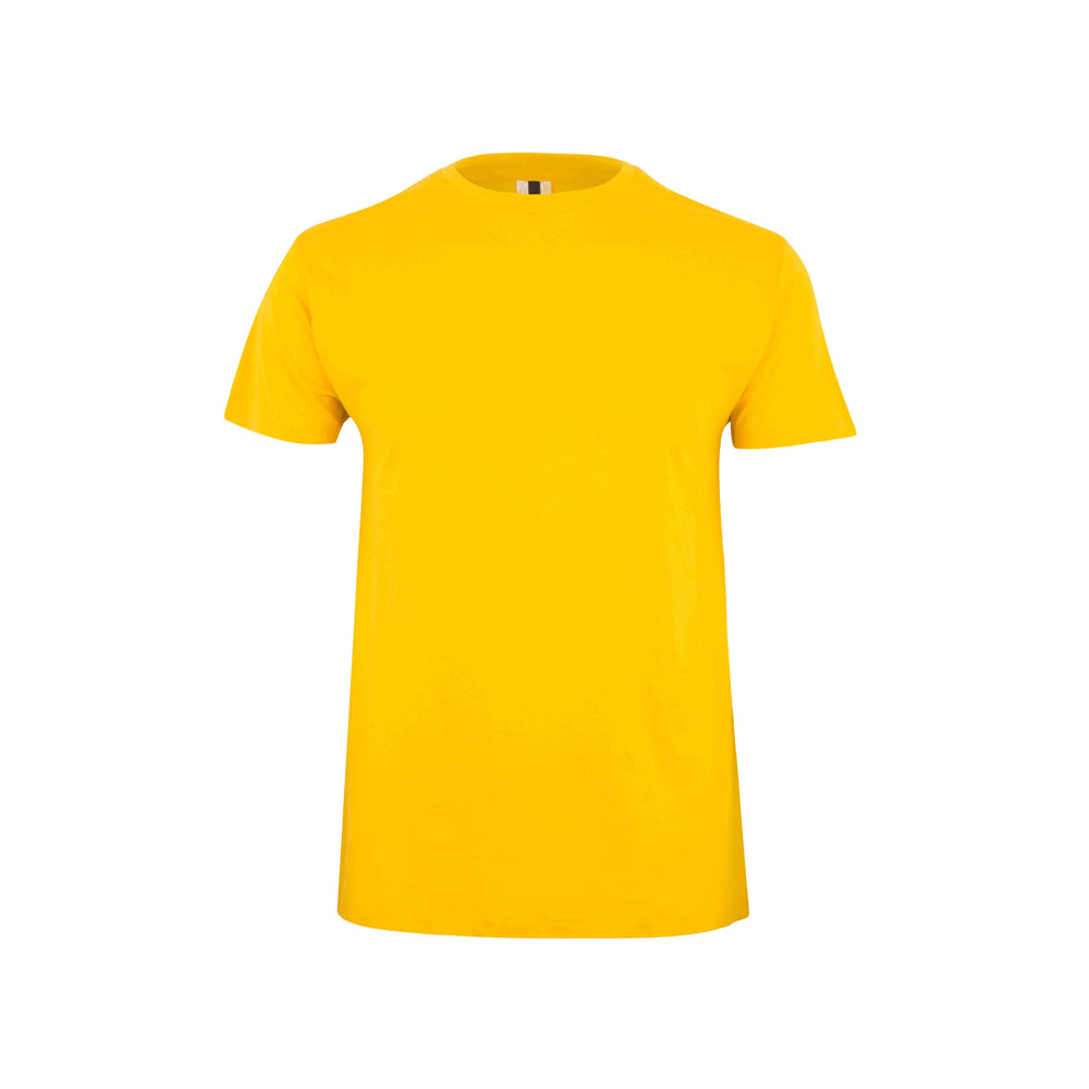 T-Shirt Adulto Algodão 155g Amarelo Tamanho M