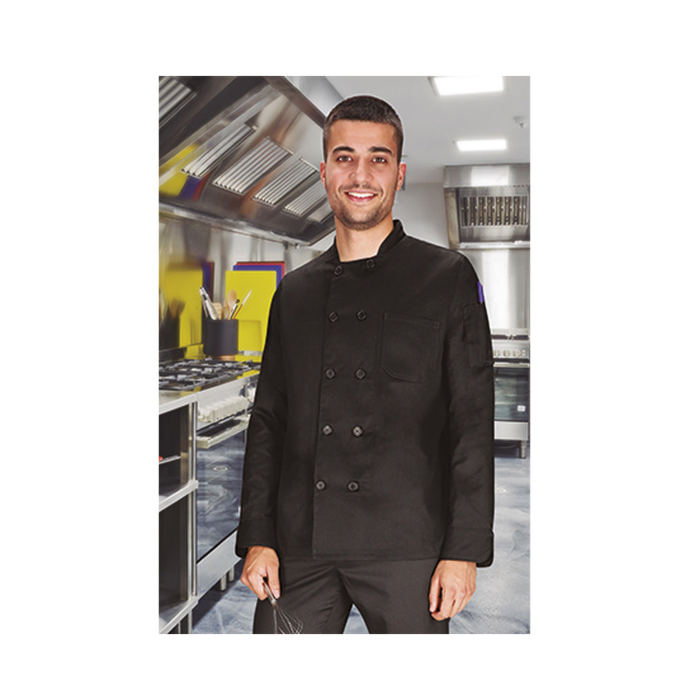 Jaleca Manga Comprida Tamanho 3XL Preto