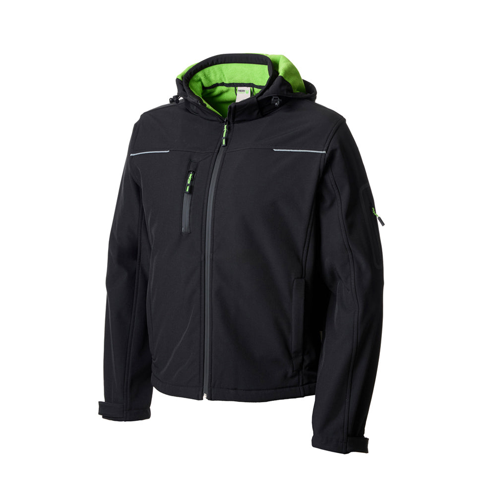 Casaco Soft Shell Impermeável Capuz XL NERI NEW LUCERNA