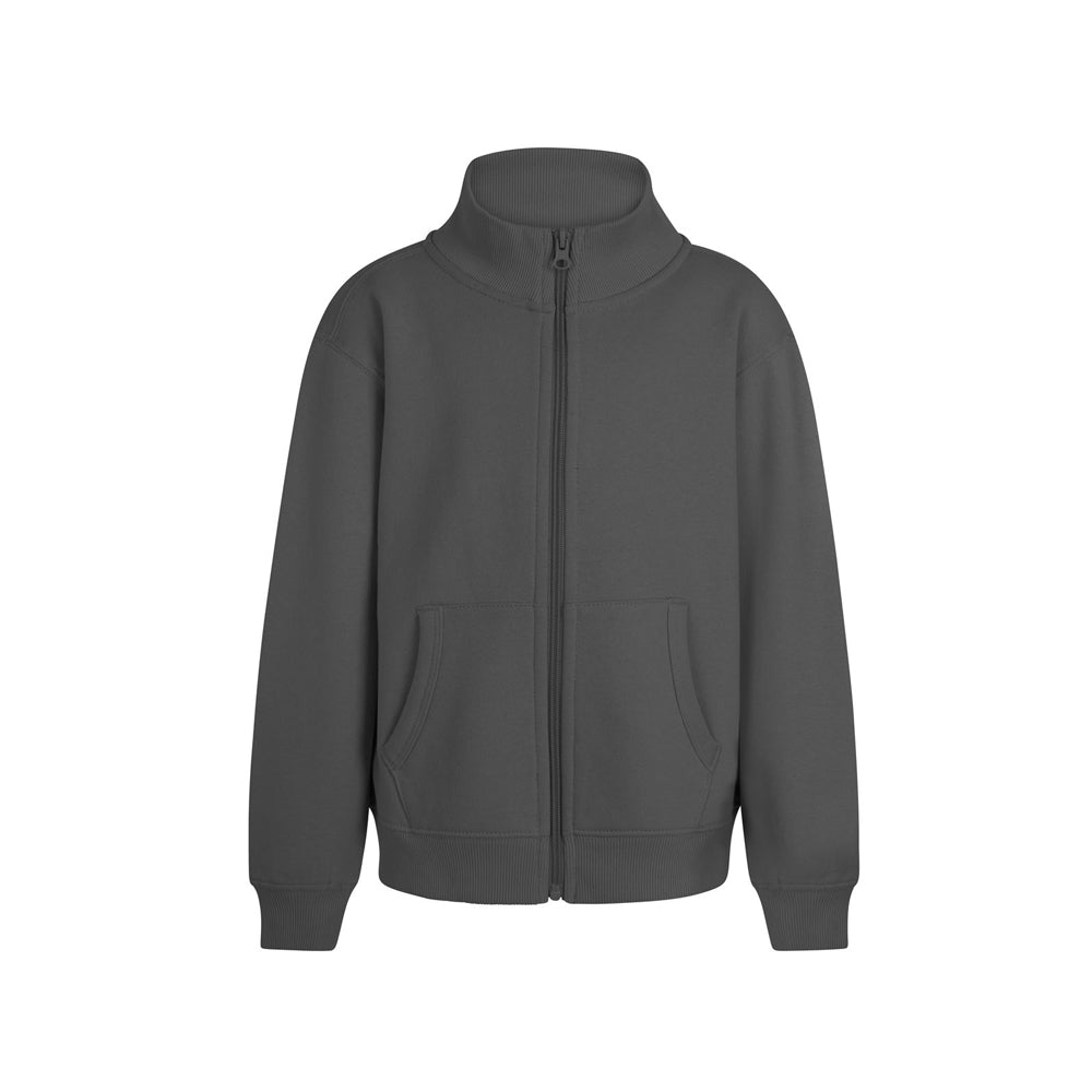 Sweatshirt Casaco Kids Cinza Escuro Tamanho 1/2