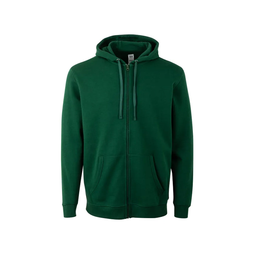 Sweatshirt Algodão 270g Casaco C/Capuz Verde Escuro Tam.L