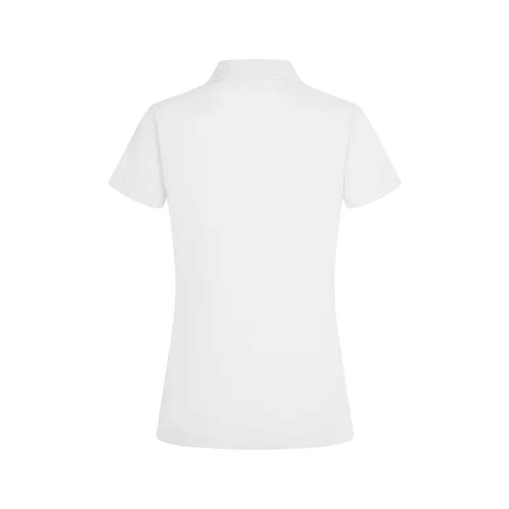 Polo Manga Curta CoolPass Mulher Branco Tamanho S