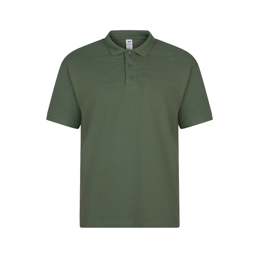 Polo Adulto Manga Curta Algodão 210g Verde Tamanho S