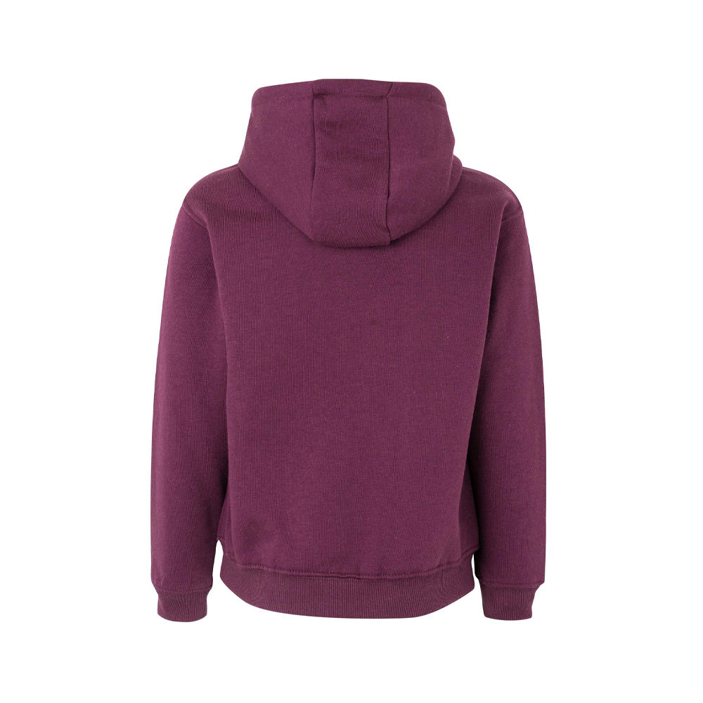 Sweatshirt Casaco Capuz Kids Bordeaux Tamanho 3/4