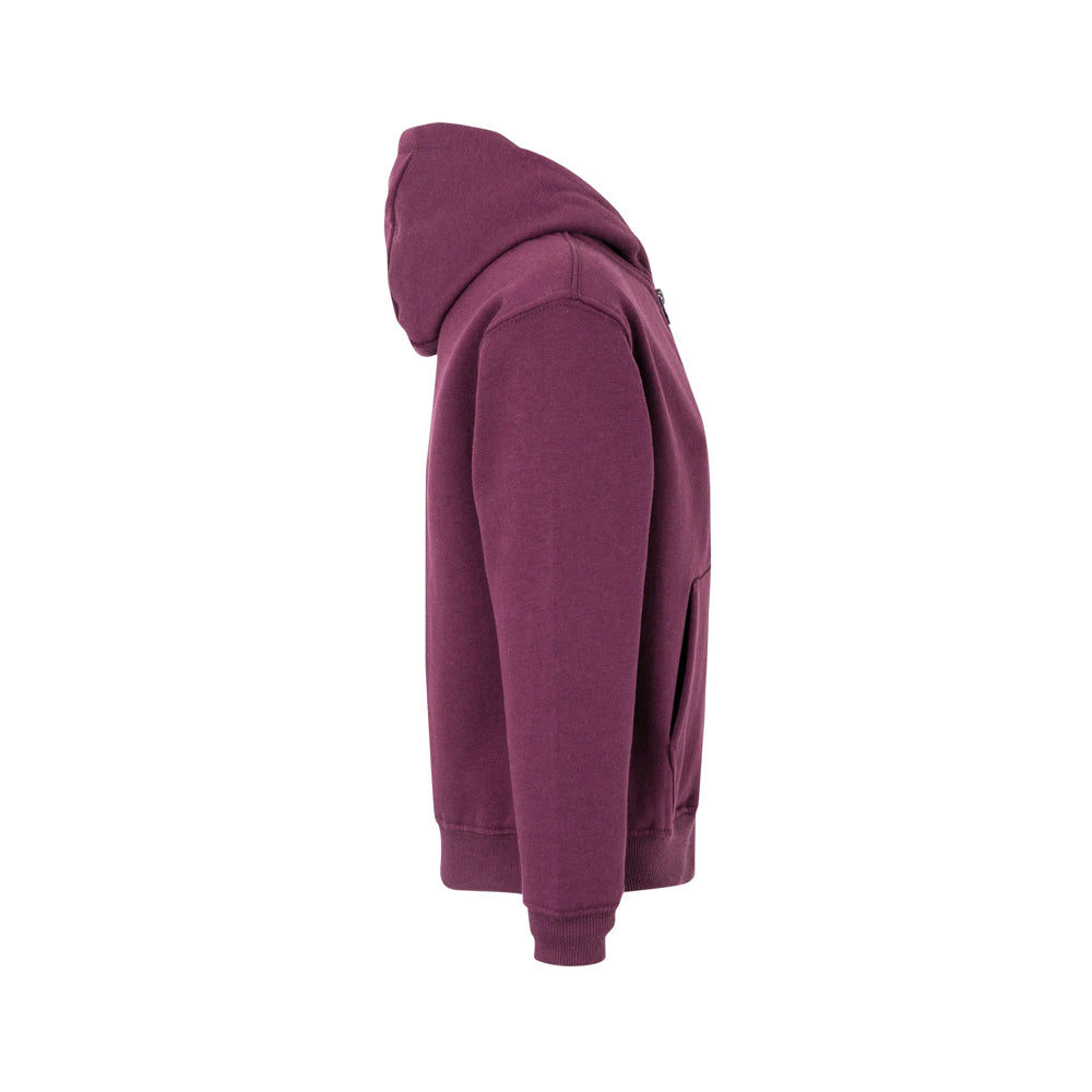Sweatshirt Casaco Capuz Kids Bordeaux Tamanho 9/11