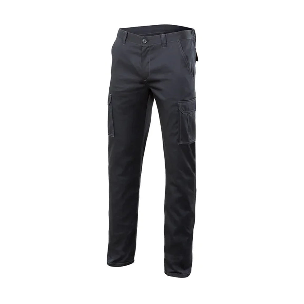 Calça Stretch Multibolsos Tamanho 42 Preto