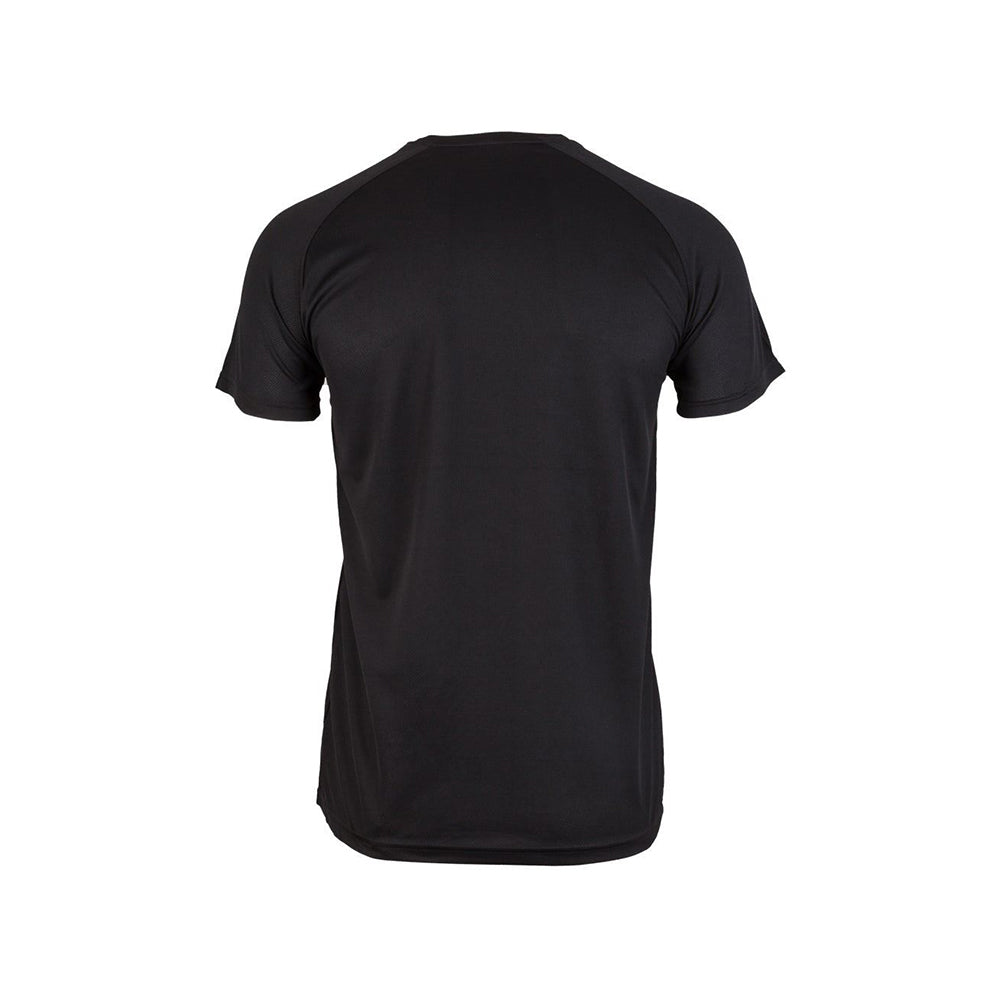 T-Shirt Adulto 100% Poliéster Bird Eye 130g Preto Tamanho M