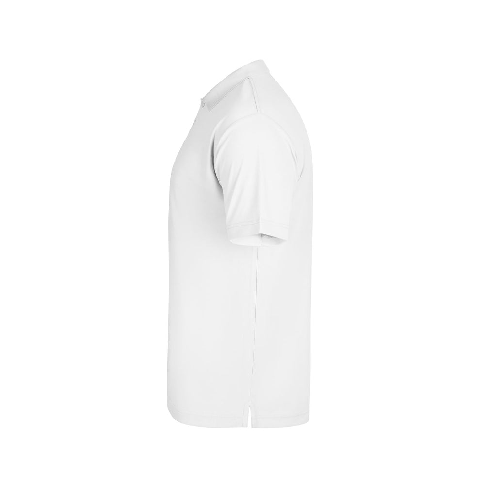 Polo Manga Curta CoolPass Adulto Branco Tamanho L