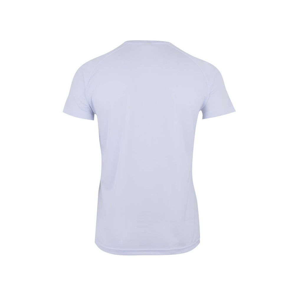 T-Shirt Adulto 100% Poliéster Bird Eye 130g Branco Tamanho M