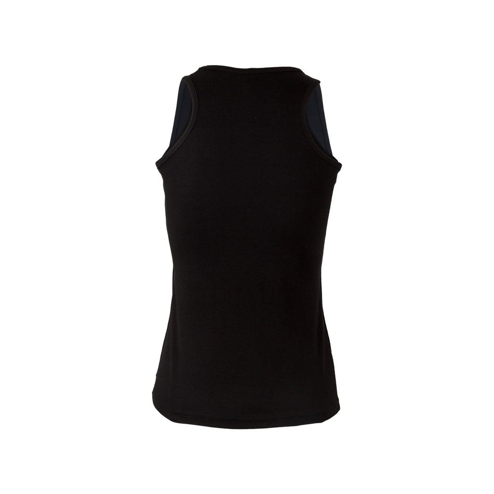 Top Alças Mulher 100% Algodão RingSpun 155g Preto Tam.M
