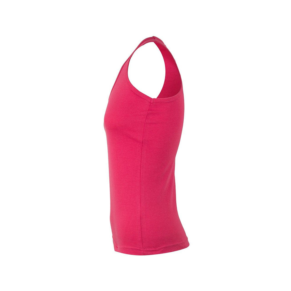 Top Alças Mulher 100% Algodão RingSpun 155g Fuchsia Tam.M