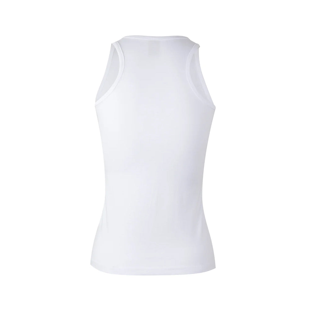 Top Alças Mulher 100% Algodão RingSpun 155g Branco Tam.M