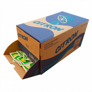 Toalhitas Refrescantes Limão 6x8cm Cx 500un