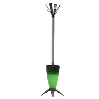 Bengaleiro e Porta Guarda Chuva cone em PP Verde