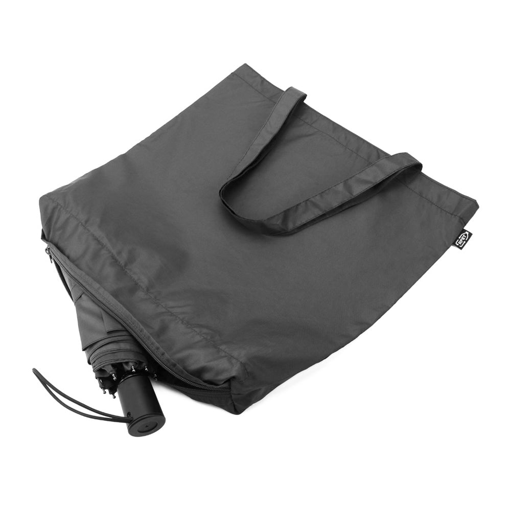 Guarda-Chuva Com Saco de Compras Preto