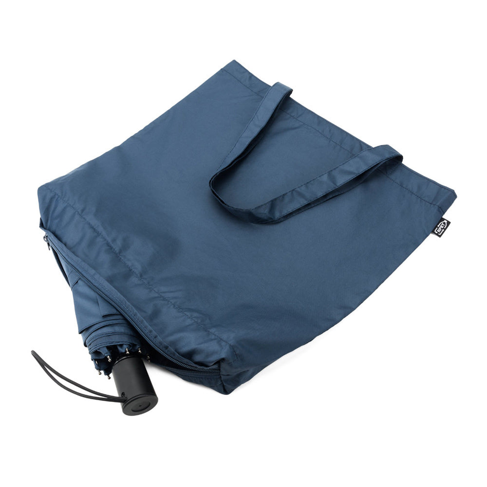 Guarda-Chuva Com Saco de Compras Azul