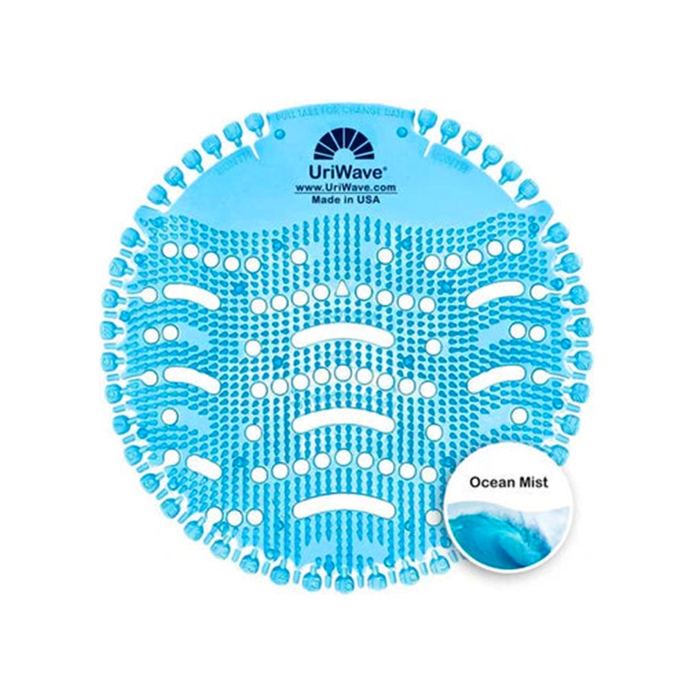 Tapete Desinfetante Urinol Uriwave Ocean Azul